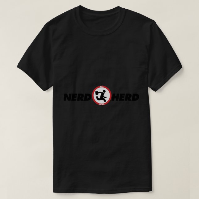 Herd do nerd da &cota;Chuck&quot; Camisa T Essenci (Frente do Design)