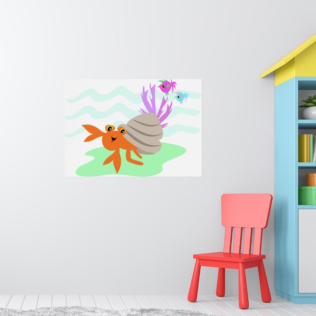 Hermit Crab Poster (Criador carregado)