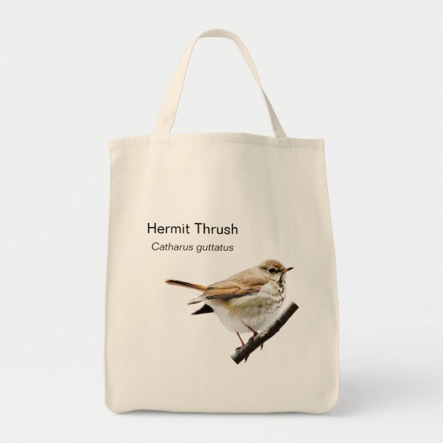 Hermit Thrush Grocery Bolsa (Frente)