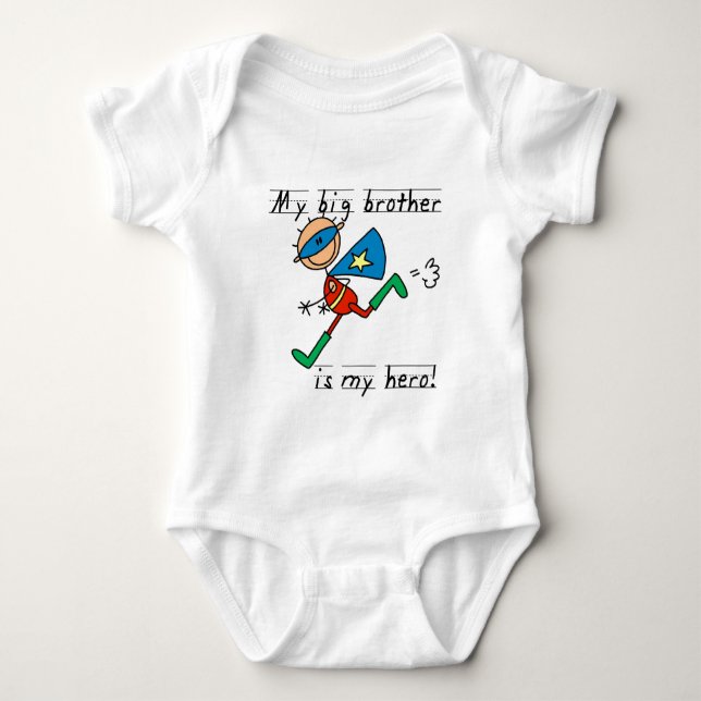 Hero Big Brother Camisetas e presentes (Frente)