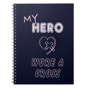 Hero usava um Jesus Cadernos da Cruz Mulher Cristã