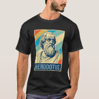 Herodoto Poster Historiador Grego Antigo Camisa