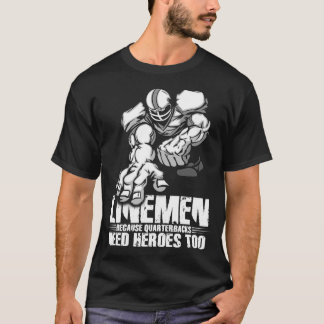 Heroína do Camisa de Futebol de Lineman