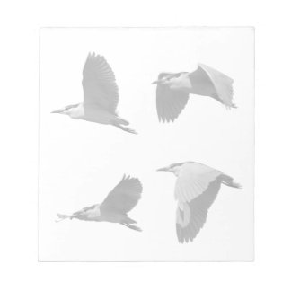 Heron no Bloco de Notas de Voo