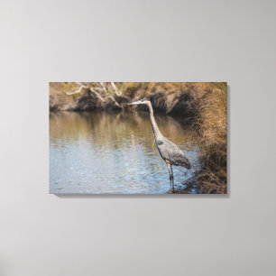 Heron Wall Canvas