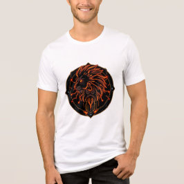 „Herz des Löwen – In flammendem Gold“ T-Shirt