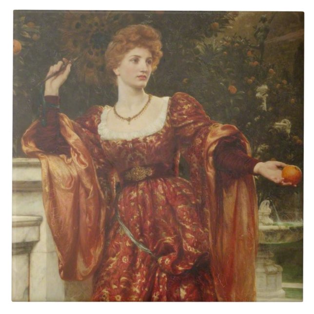 Hesperia (por Frank Dicksee) (Frente)