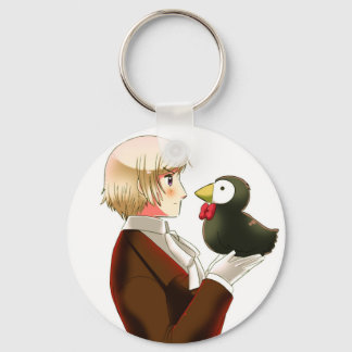 Hetalia Islândia & Puffin Chaveiro