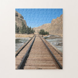 Hetero abaixo da linha - Quebra-cabeça de ferrovia