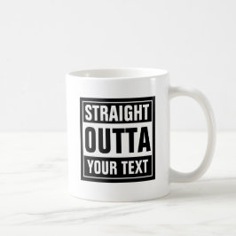 HETERO de caneca de café OUTTA | Crie sua própria