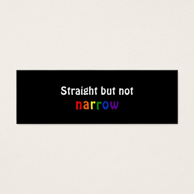 Hetero, mas não estreito (marcador, escuro) (Frente)