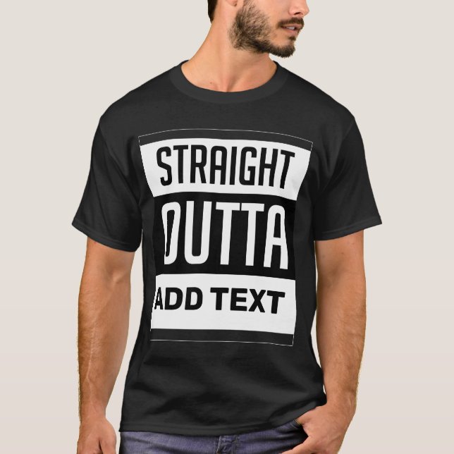 Hetero Personalizado SAIR DA Camisa DE TEXTO (Frente)