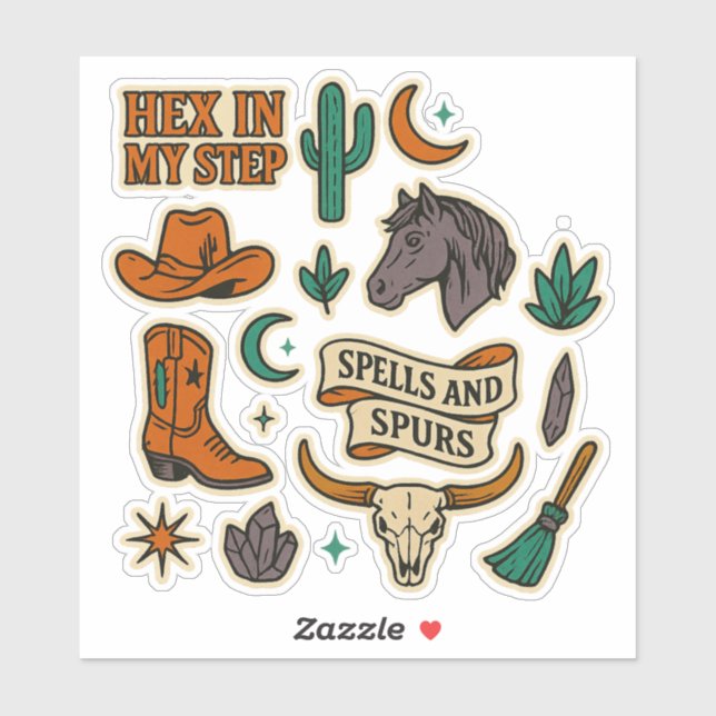 Hex na minha folha de adesivos Passo (Folha)