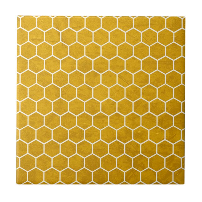 Hexagonal Hexagonal Amarelo (Frente)