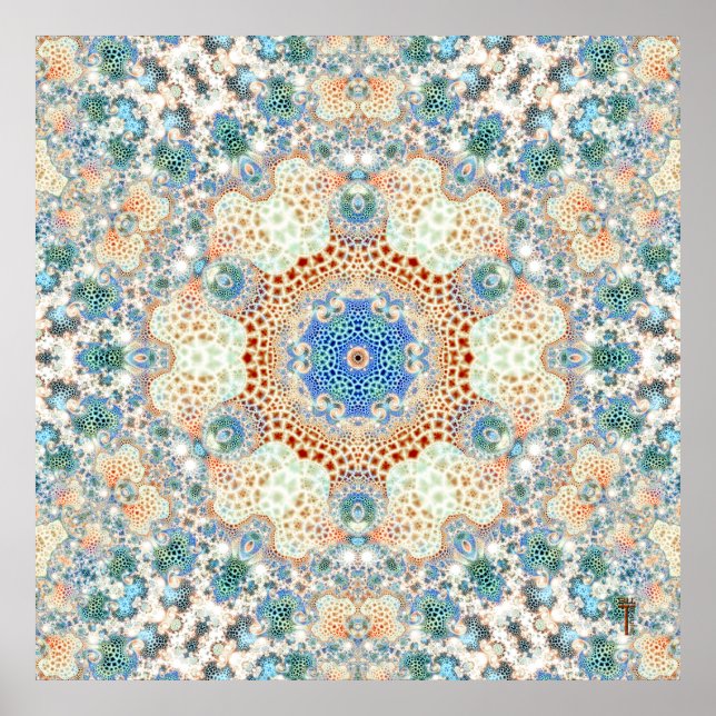 Hexagrama Particularizado Variação 6 Art Impressão (Frente)