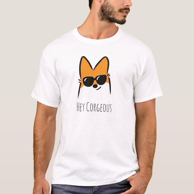 Hey camisa de Corgeous (Frente)