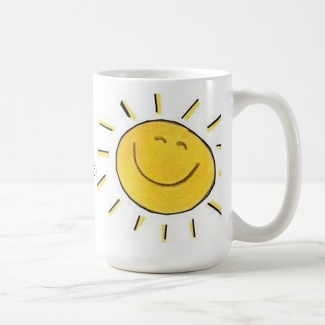 Hey, luz do sol! Caneca (Direita)