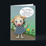 Hey pai - cartão de aniversário<br><div class="desc">Aniversário bonito para o pai de sua filha,  novo ou velho,  amá-lo-á!</div>