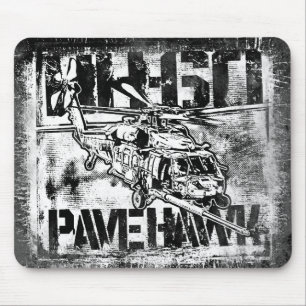 HH-60 pavimentam o falcão Mousepad