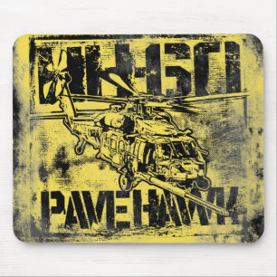 HH-60 pavimentam o falcão Mousepad