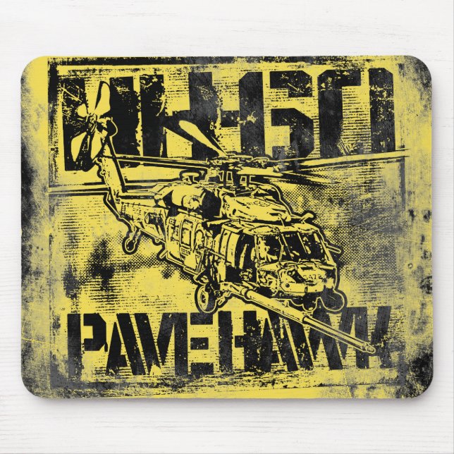 HH-60 pavimentam o falcão Mousepad (Frente)