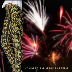 HHNY Yellow-Gld Leggings