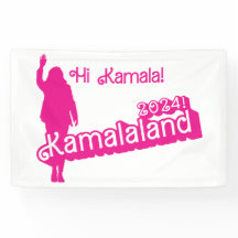 "Hi Kamala" - Banner (slogan B)