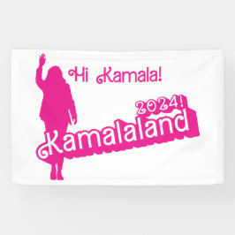 "Hi Kamala" - Banner (slogan B)