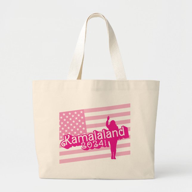 "Hi Kamala" - Jumbo Bolsa (sem slogan) (Frente)