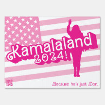 "Hi Kamala" - Símbolo de Yard (com slogan A)