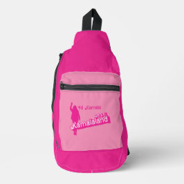 "Hi Kamala" - Sling Bag (slogan B)