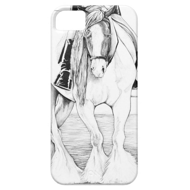 Hi-Point ~ Gypsy Vanner capas de iphone (Traseira)
