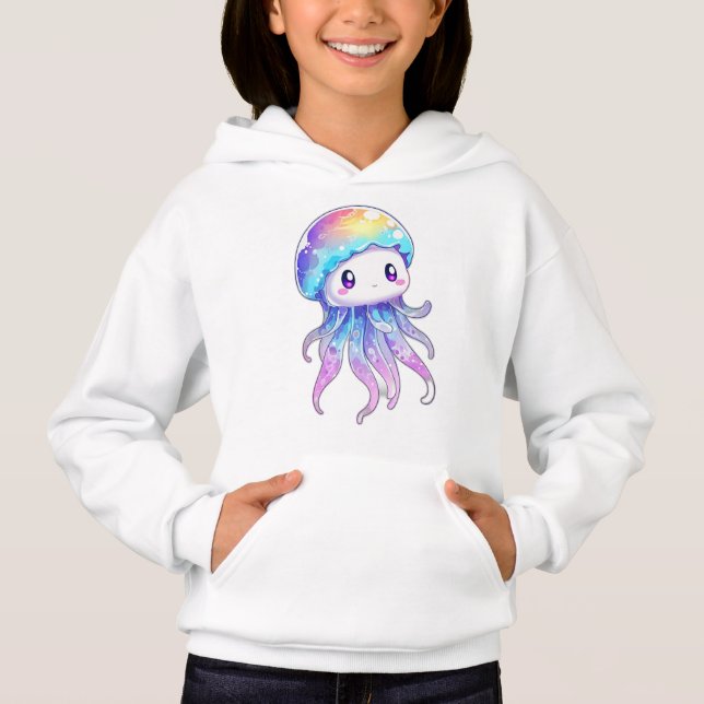 Hibi Style Moon Jellyfish Hoodie (Frente)