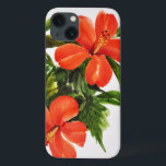 Hibisco Vermelho Quente<br><div class="desc">Pintura original em aquarela de hibisco vermelho quente. Estilo asiático. © e ® Bigstock® - Todos os direitos reservados. | Crie sua própria mercadoria de aquarela no Zazzle. Tente adicionar seu próprio texto para criar um produto de um tipo! É fácil personalizar seu próprio item, não tem pedidos mínimos e...</div>