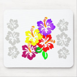 Hibiscus Floral Mousepad