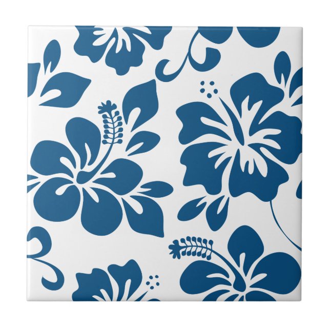 Hibiscus havaiano azul (Frente)