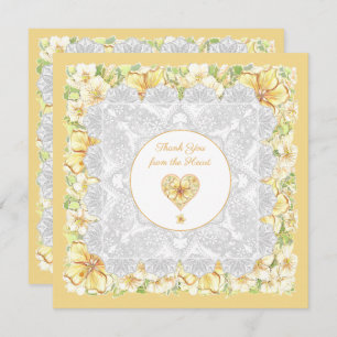 Hibiscus & lace AMARELO