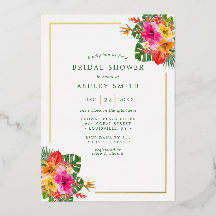 Hibiscus Tropical Palm Folm Chá de panela