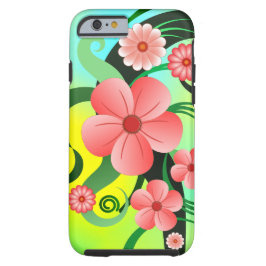 Hibiscus tropical verde-rosa e amarelo