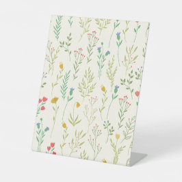 Hibiscus Watercolor Blooming Botânico Sem Costura