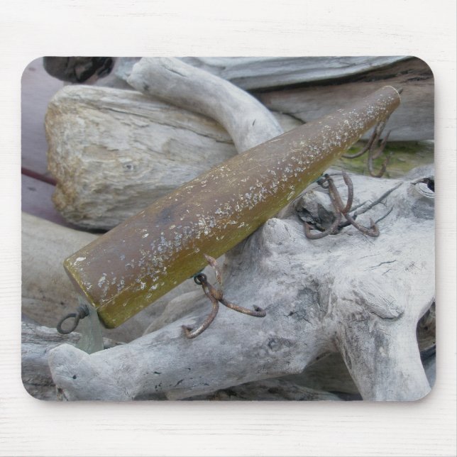 Hickey Do Swimmer Vintage Lure Mousepad (Frente)