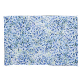 Hídrangas azuis lindas - padrão floral