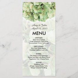 Hidrangea verde menu de casamento hydrangea2