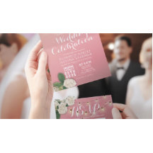 Hídrangeas Elegante A String Luz Rosa A RSVP De Ca