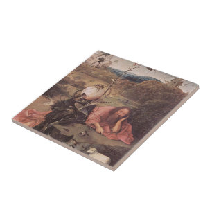 Hieronymus Bosch-St. John The Baptist na meditação