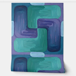 High End Textured Cool Colored Abstract