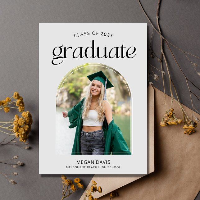 High School Graduation Announcement Party Invite (Criador carregado)