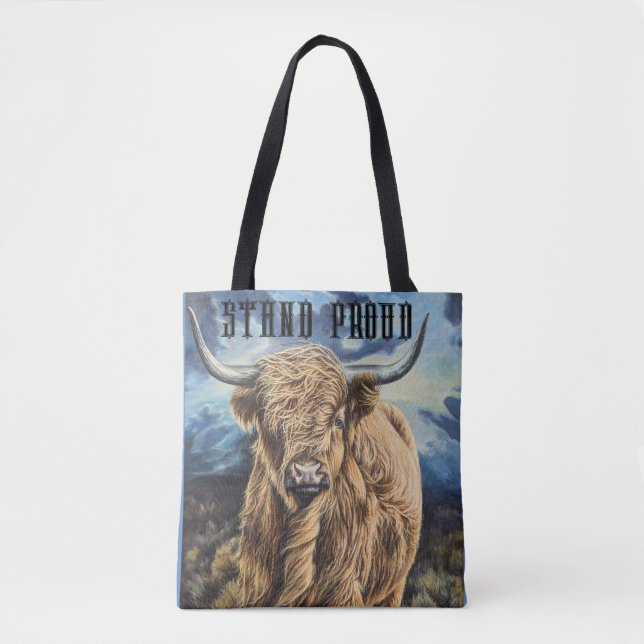 Highland Bull bolsa (Frente)