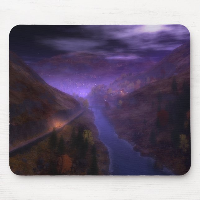 Highland Home Lights Mousepad (Frente)