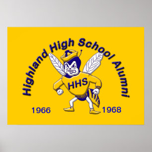 Highland Hornet Alumni Poster